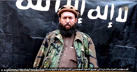 Tên Hafiz Saeed Khan, thủ lĩnh IS tại Afghanistan và Pakistan vừa bị tiêu diệt tại Afghanistan theo thông tin của Lầu Năm Góc.